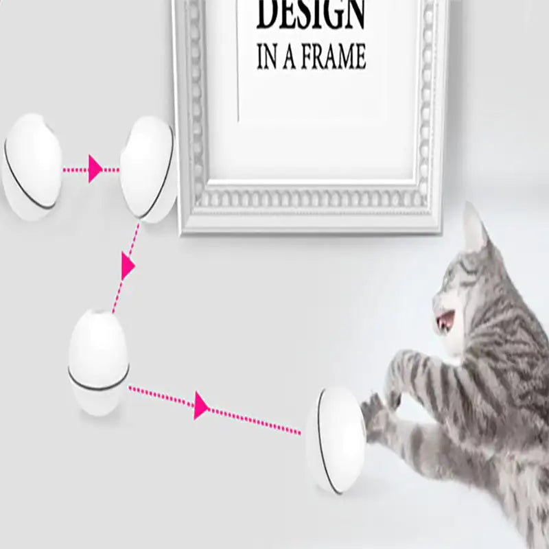 Pounce 'n Roll Laser Ball